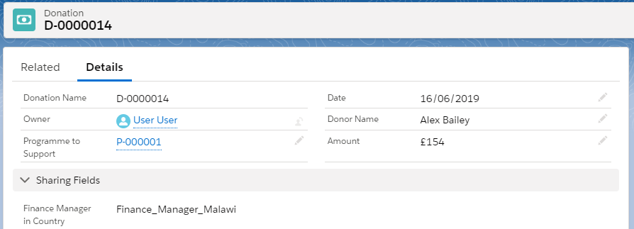 Poplated Formula Field